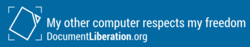My other computer respects my freedom